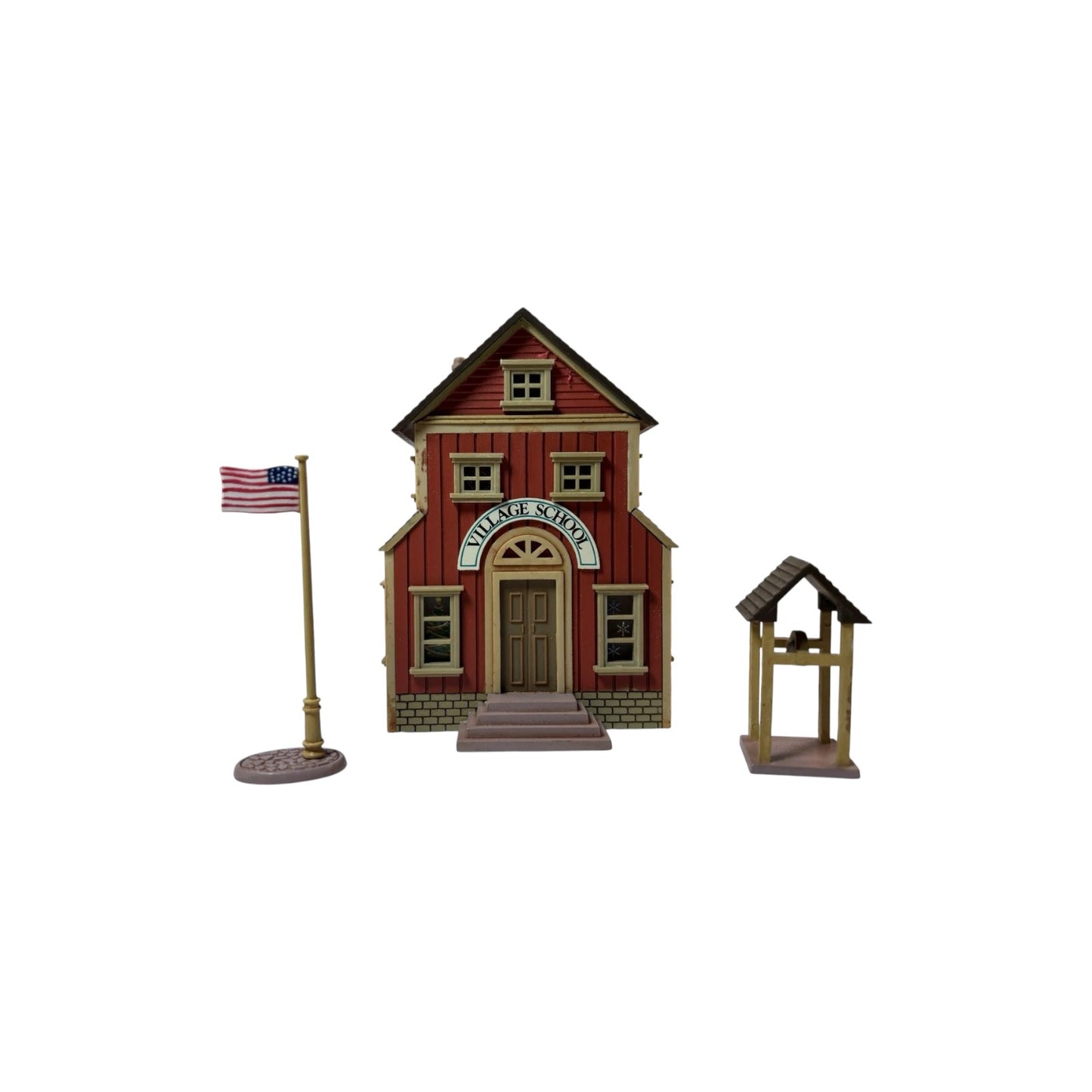 1989 Village School Accessory Set (Christmas Village)