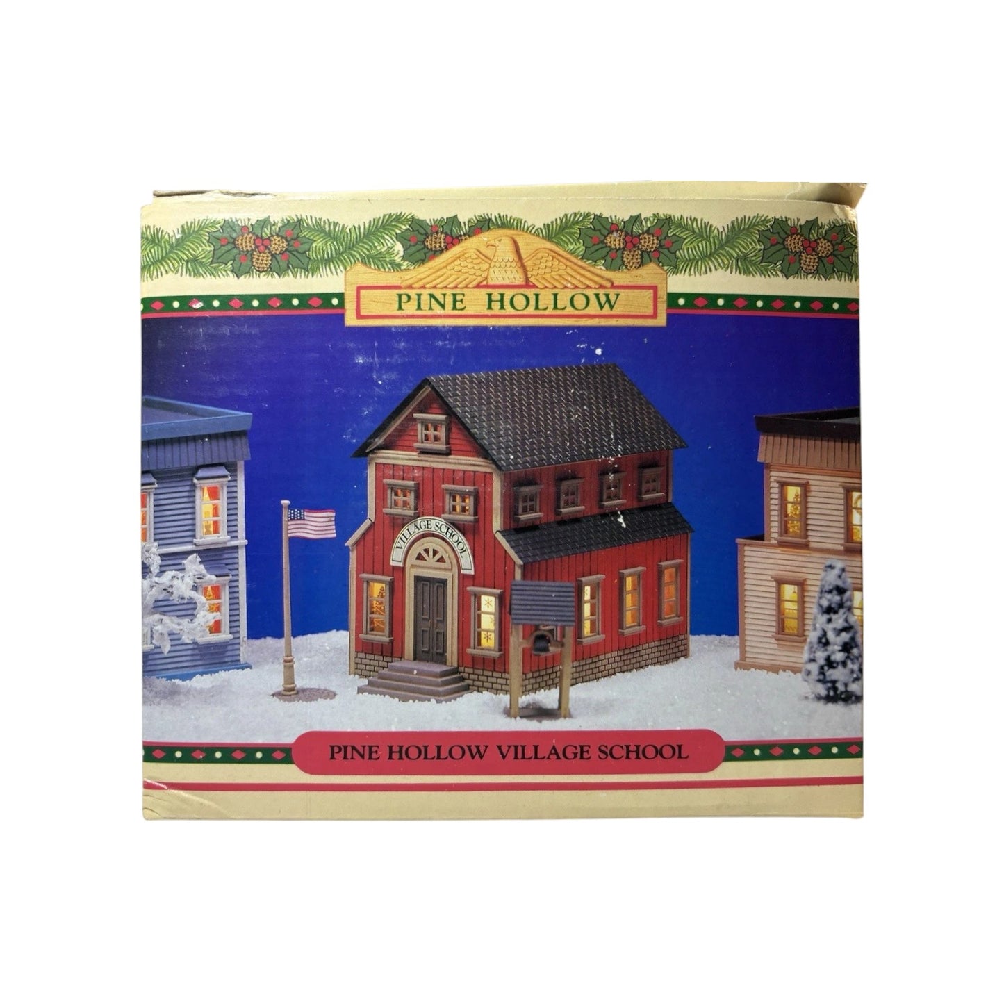 1989 Village School Accessory Set (Christmas Village)