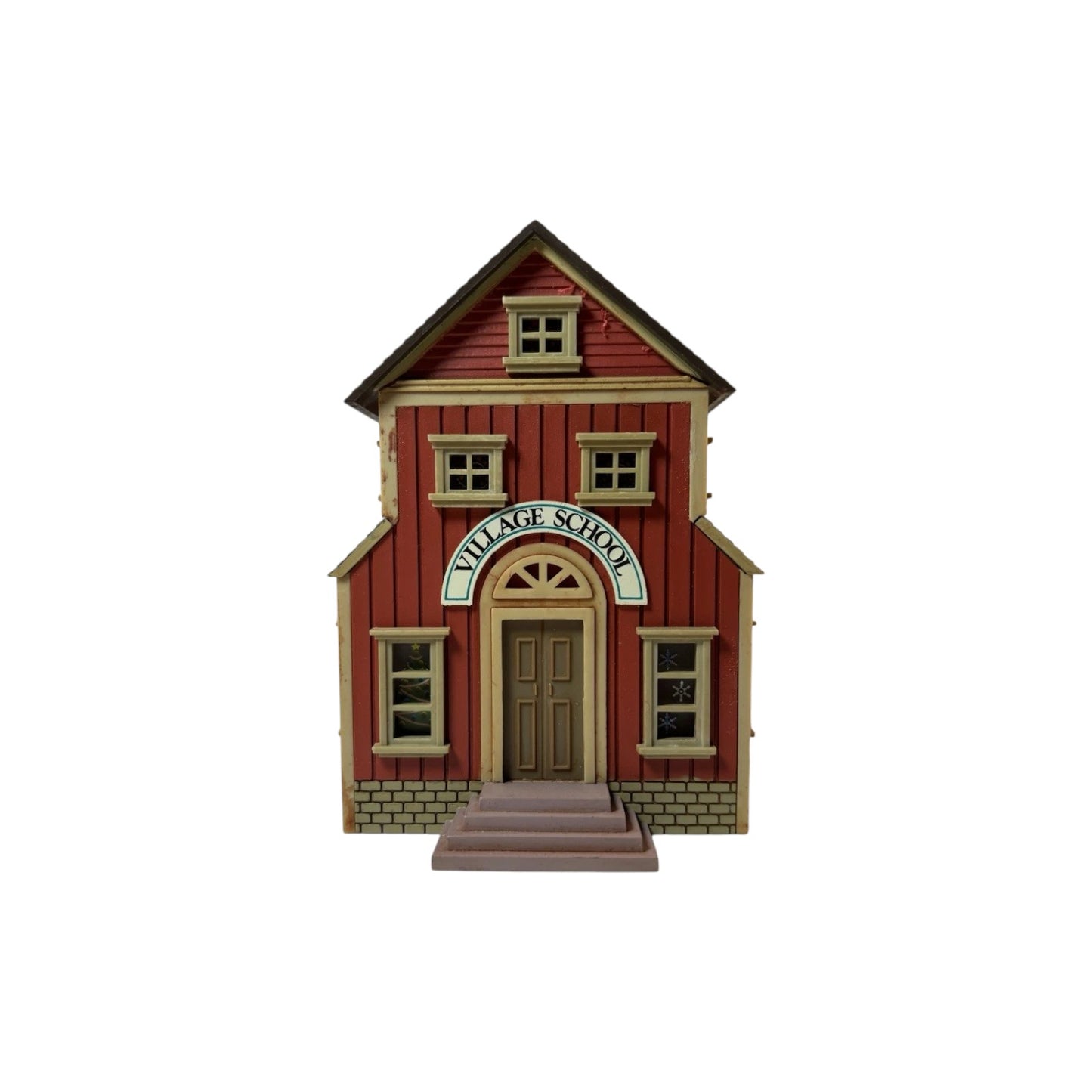 1989 Village School Accessory Set (Christmas Village)