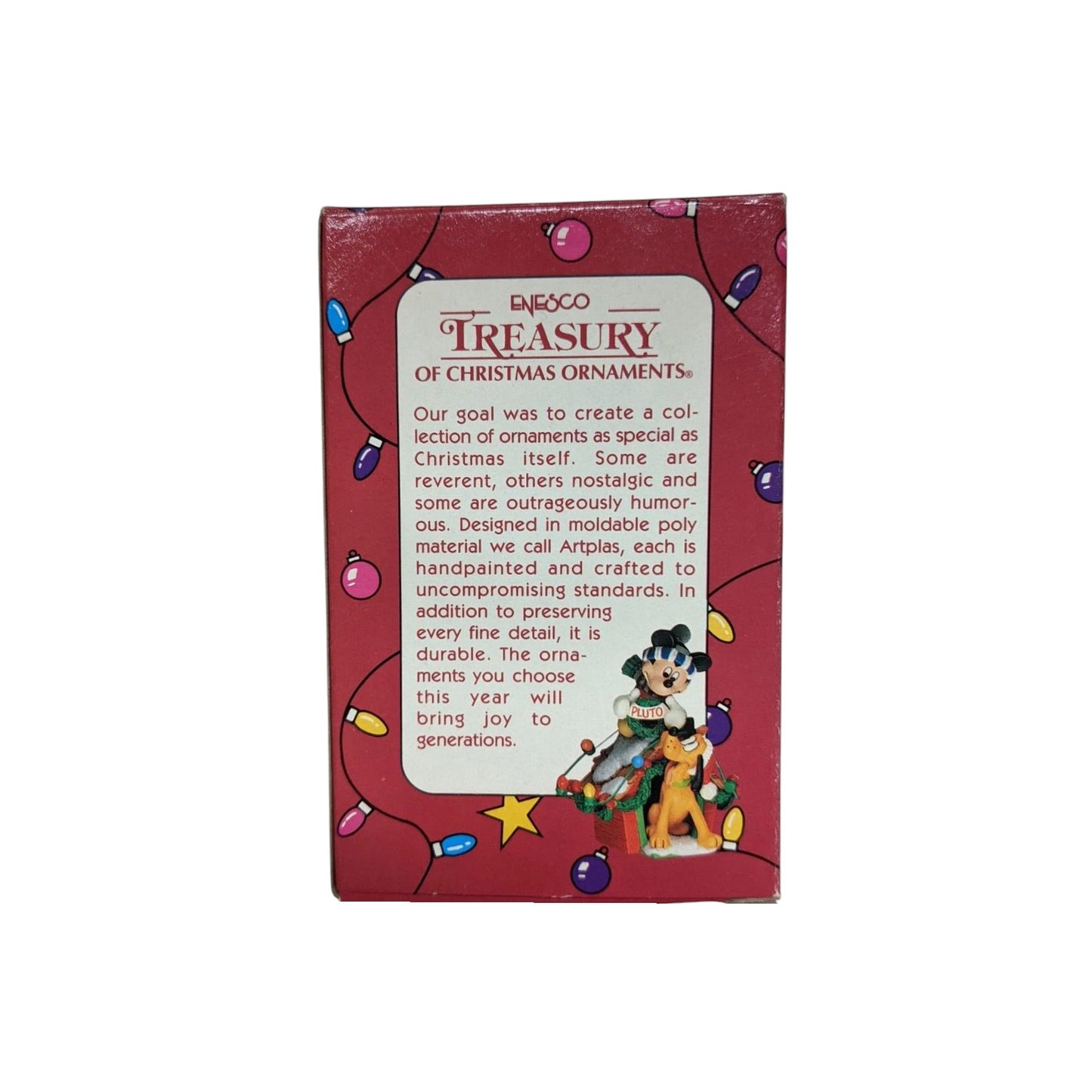 1990 It's Beginning to Look a Lot Like Christmas - Pluto (Mickey Mouse)