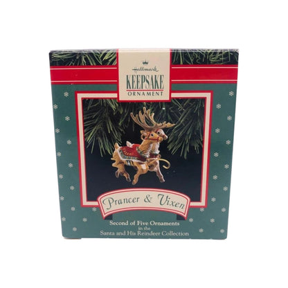 1992 Prancer & Vixen (Santa and His Reindeer)