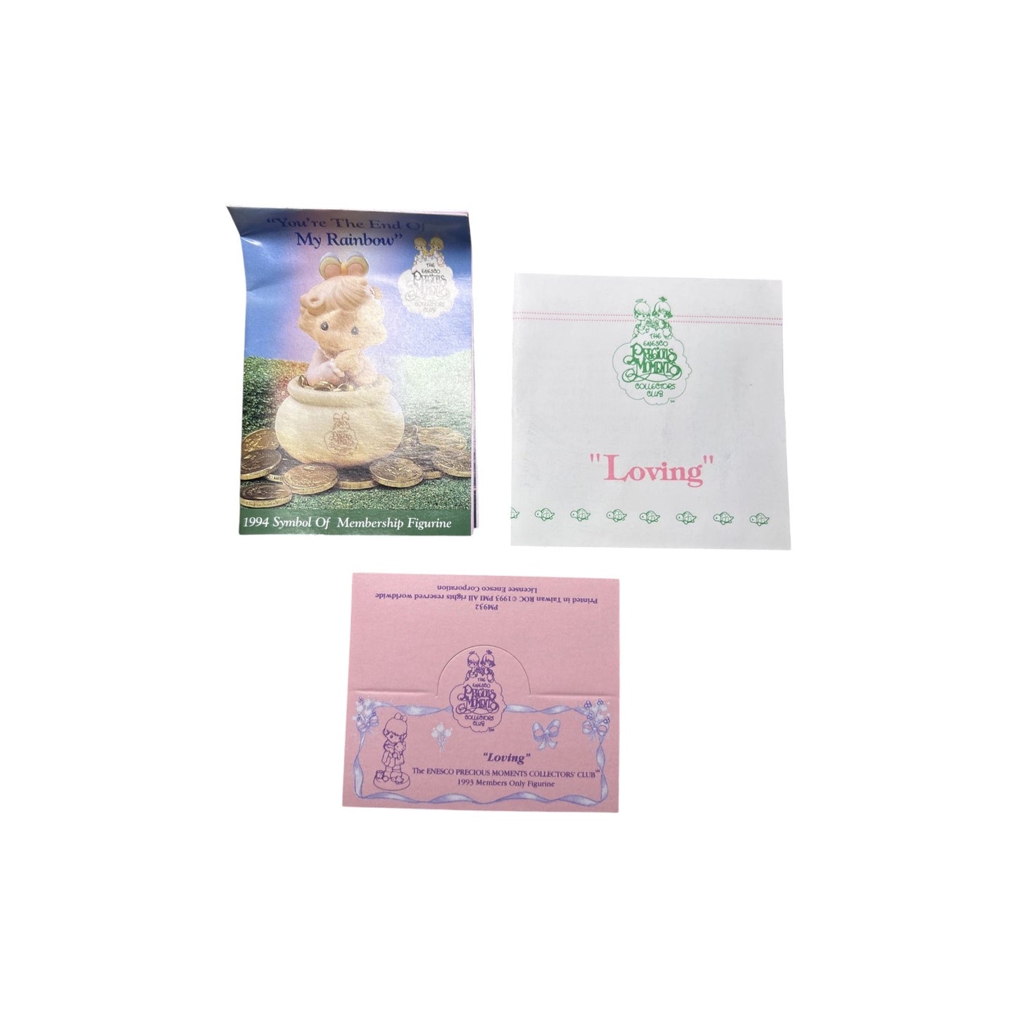 1993 Loving 1993 Members Only Figurine (Precious Moments)