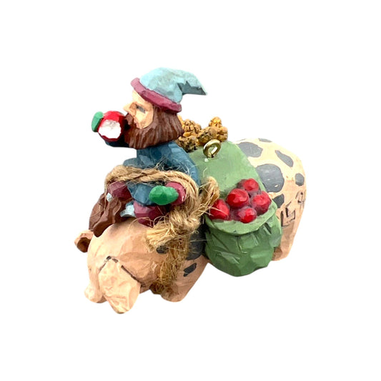 1994 Going To Town Pig (Folk Art Americana)