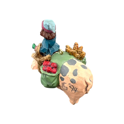 1994 Going To Town Pig (Folk Art Americana)