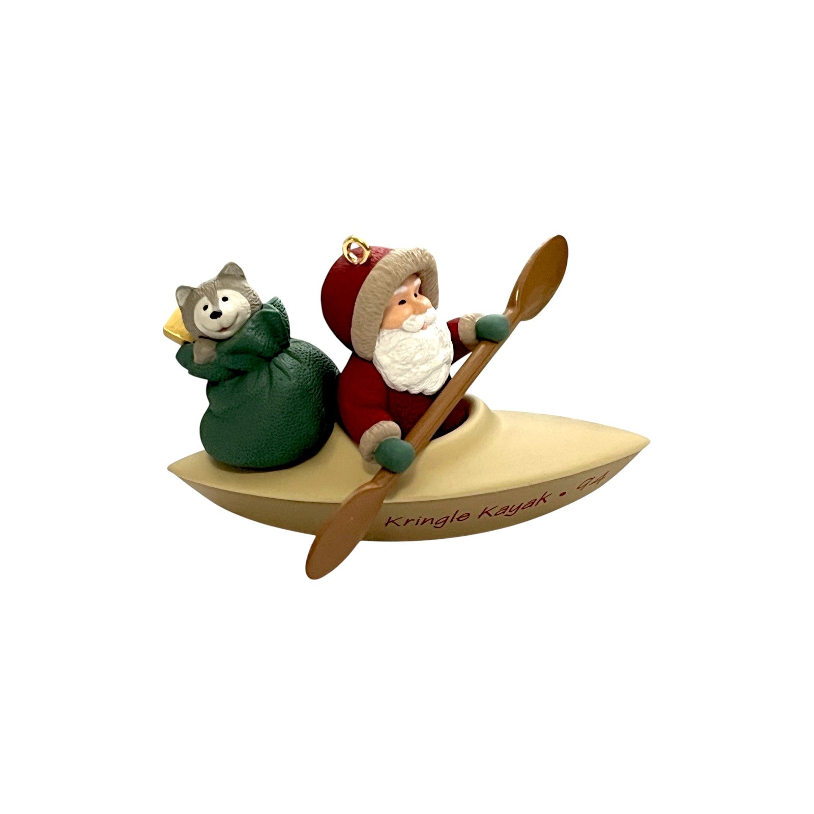 1994 Kringle's Kayak Hallmark Ornament (Kayak) QX5886 Image3