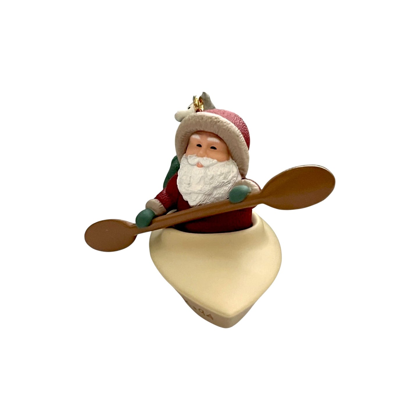 1994 Kringle's Kayak Hallmark Ornament (Kayak) QX5886 Image4