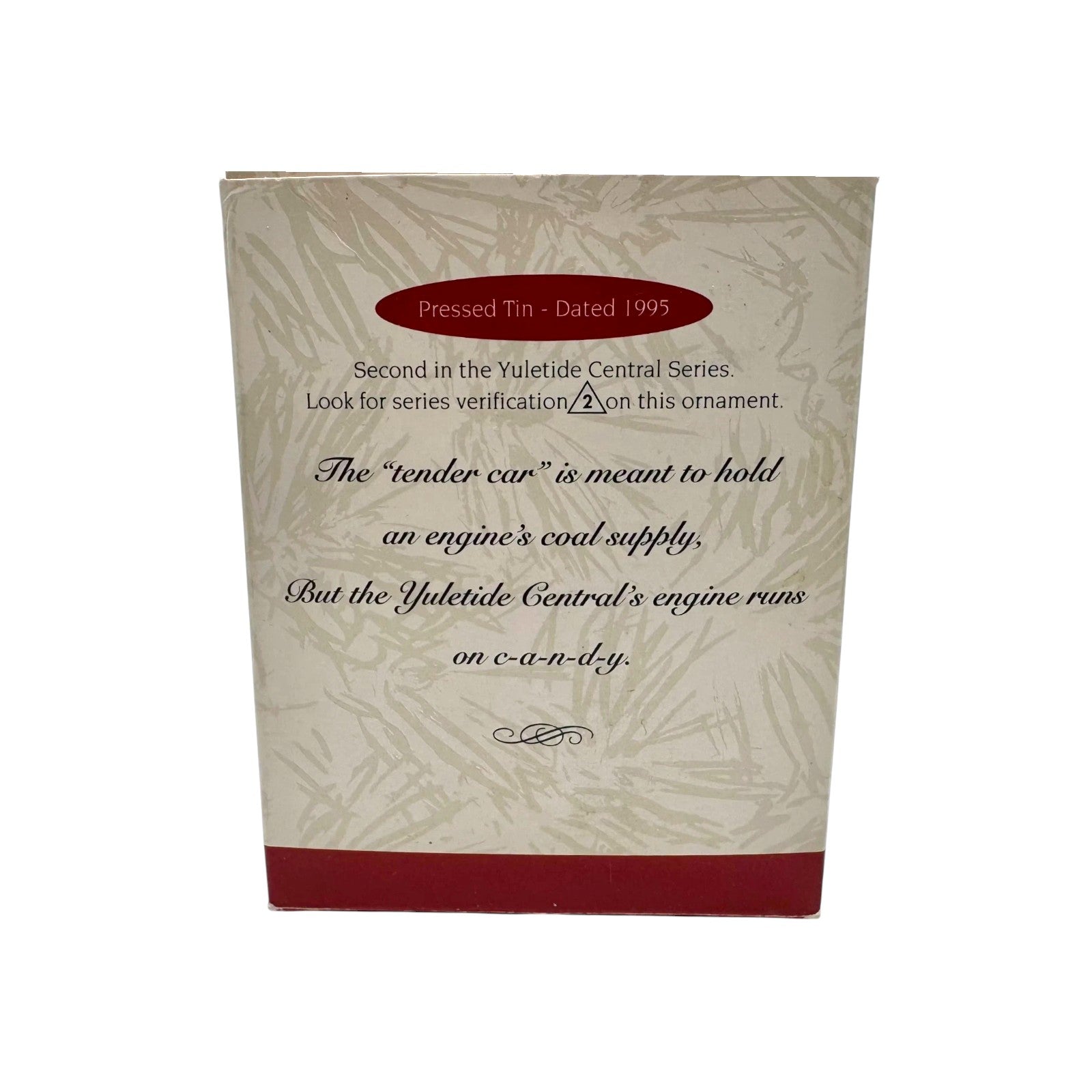 1995 Coal Car Hallmark Ornament (Yuletide Central) QX5079 Image7