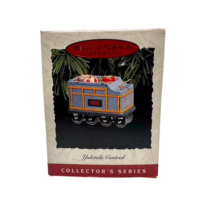 1995 Coal Car Hallmark Ornament (Yuletide Central) QX5079 Image2