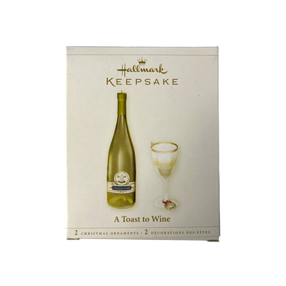 2006 A Toast to Wine Hallmark Ornament (Eat & Drink) QXG2296 Image2