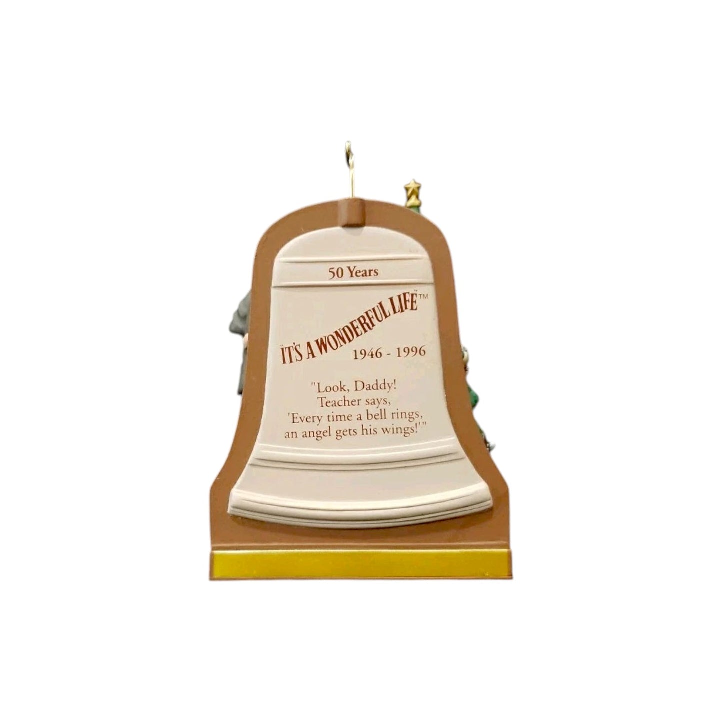 1996 It's a Wonderful Life Hallmark Ornament (Movie) QXI6531 Image5