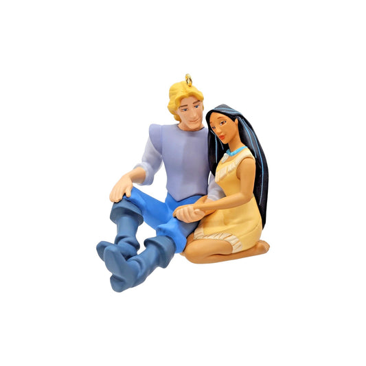 1995 Pocahontas And Captain John Smith Hallmark Ornament (Pocahontas) QX5549 Image1
