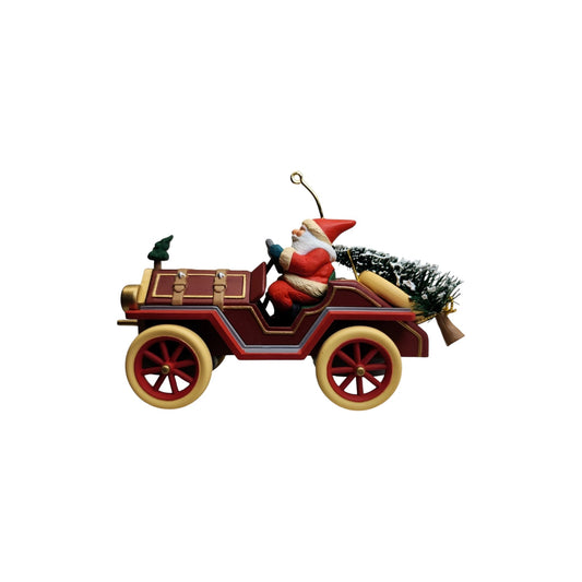1995 Santa's Roadster Hallmark Ornament (Here Comes Santa) QX5179 Image1