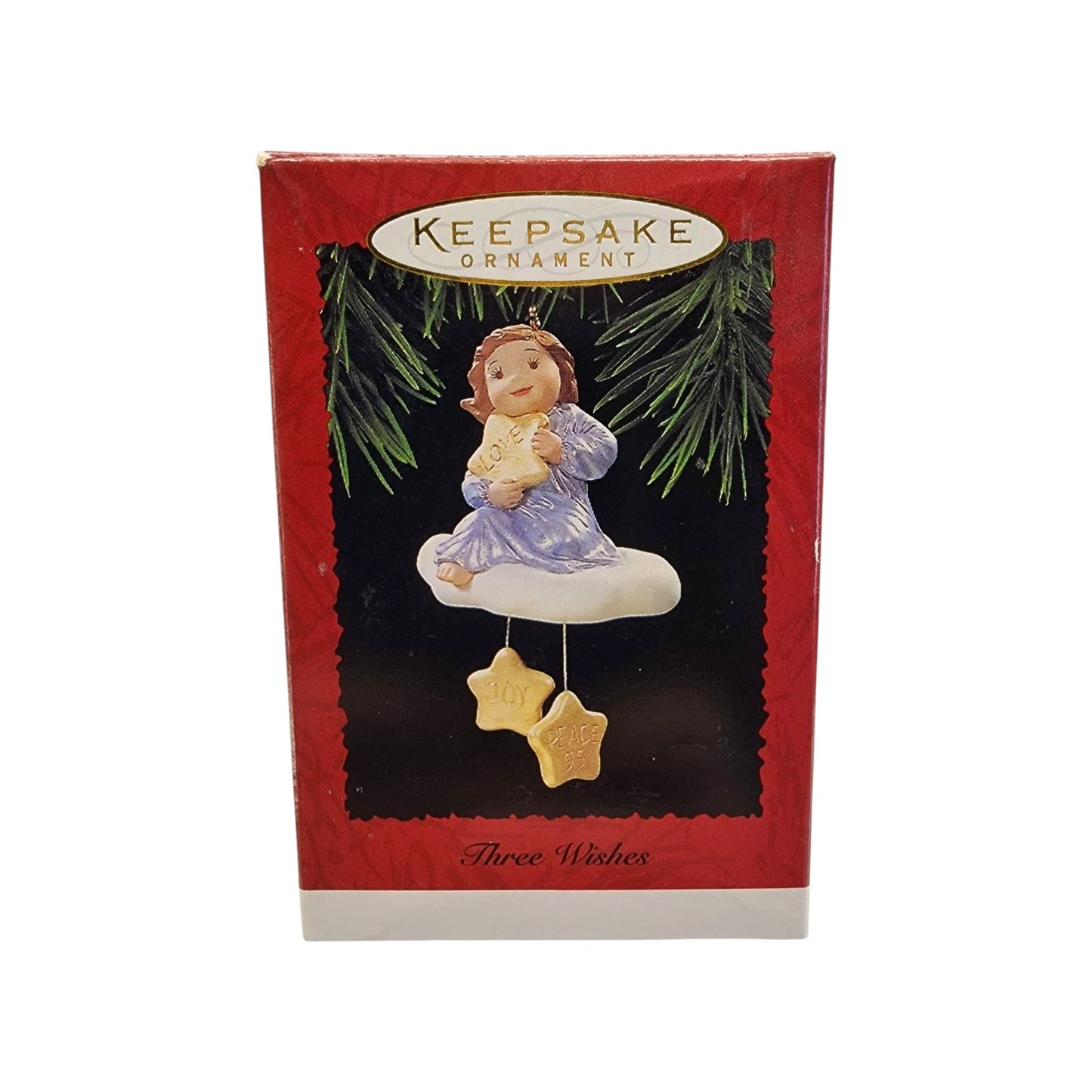 1995 Three Wishes Hallmark Ornament (Angel) QX5979 Image2