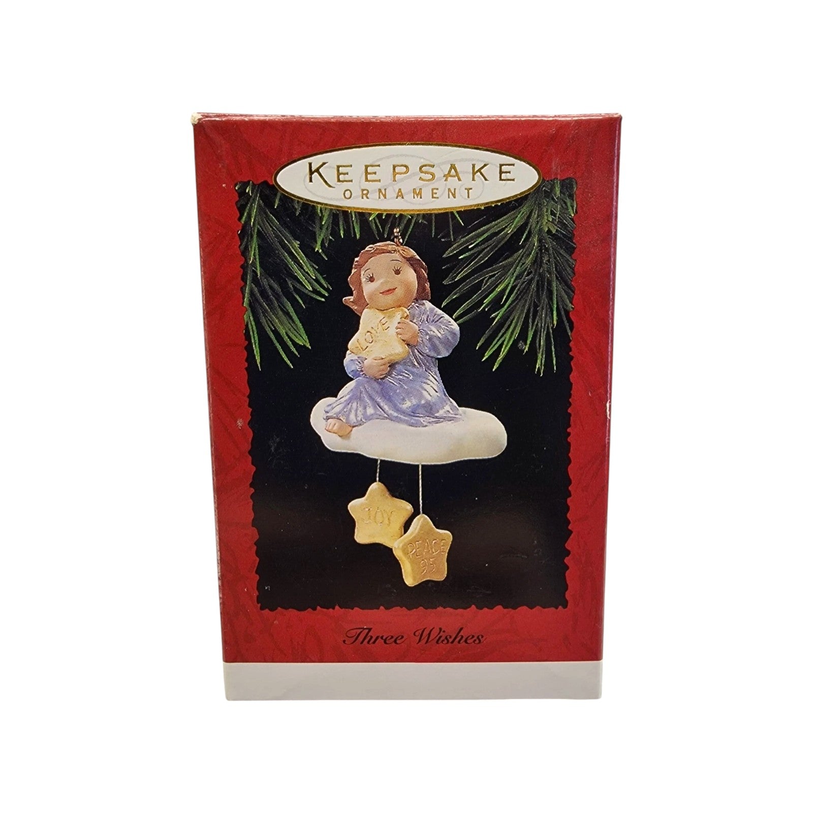 1995 Three Wishes Hallmark Ornament (Angel) QX5979 Image2