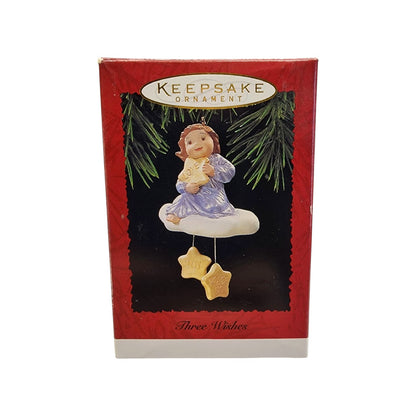 1995 Three Wishes Hallmark Ornament (Angel) QX5979 Image2