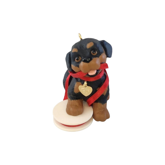 1995 Puppy Presents Hallmark Ornament (Puppy Love) QX5137 Image1