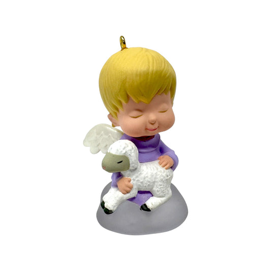 1996 Violet Hallmark Ornament (Mary's Angels) QX5664 Image1