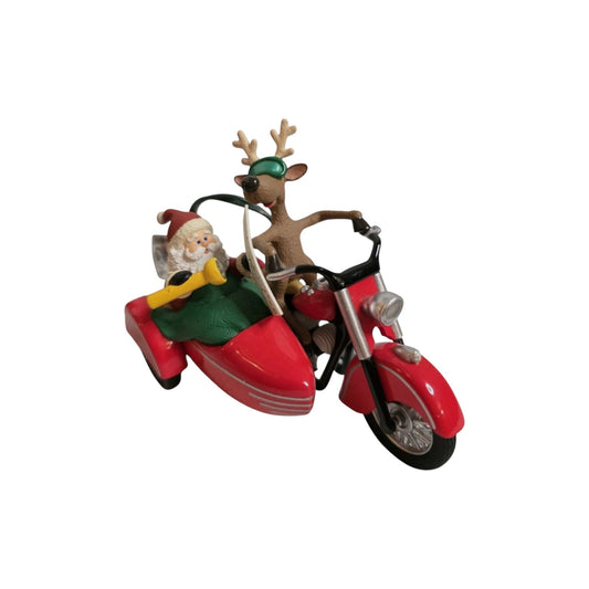 1997 Motorcycle Chums Hallmark Ornament (Reindeer) QLX7495 Image1