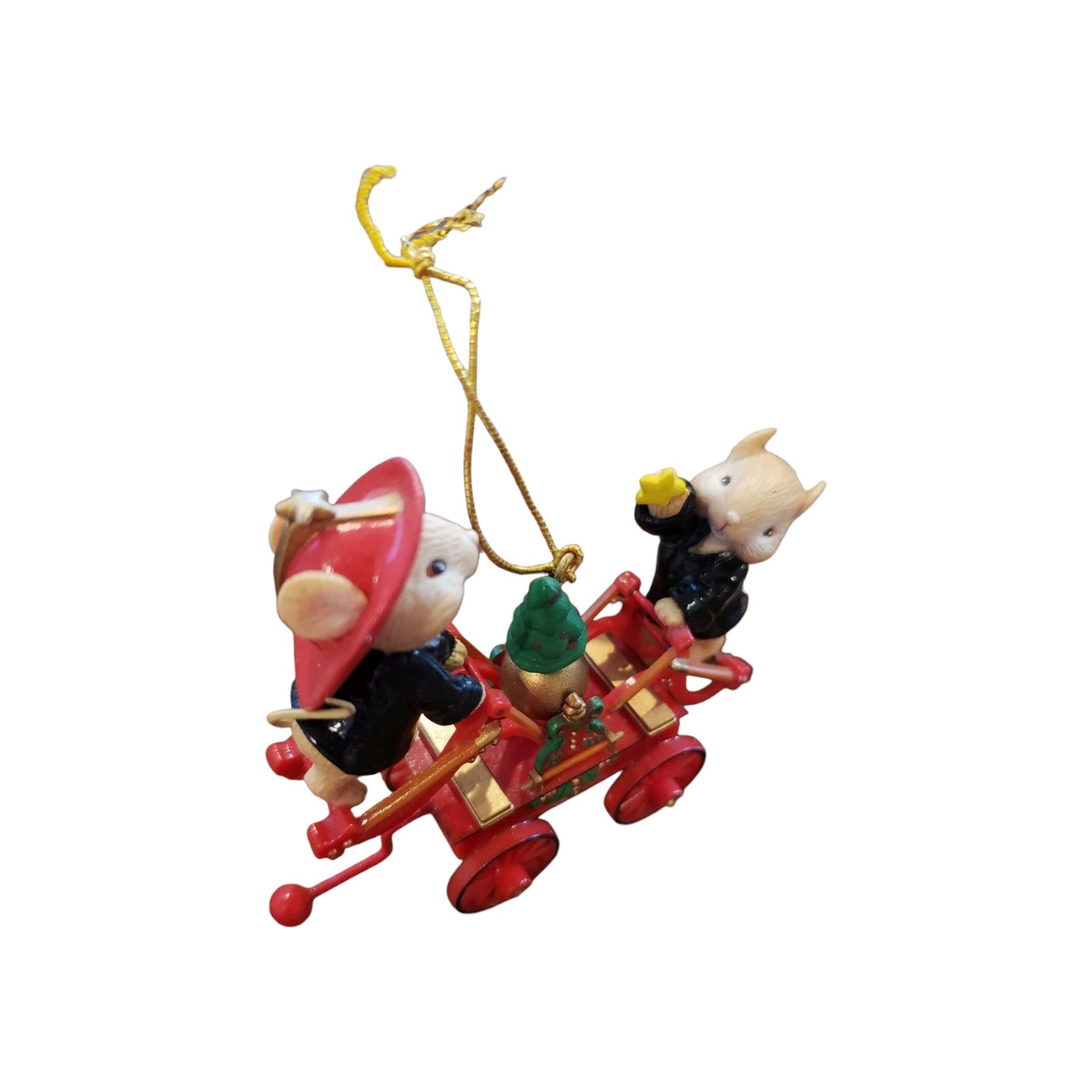 1997 Fired Up For Christmas Enesco Ornament (Mouse) 278491 Image3