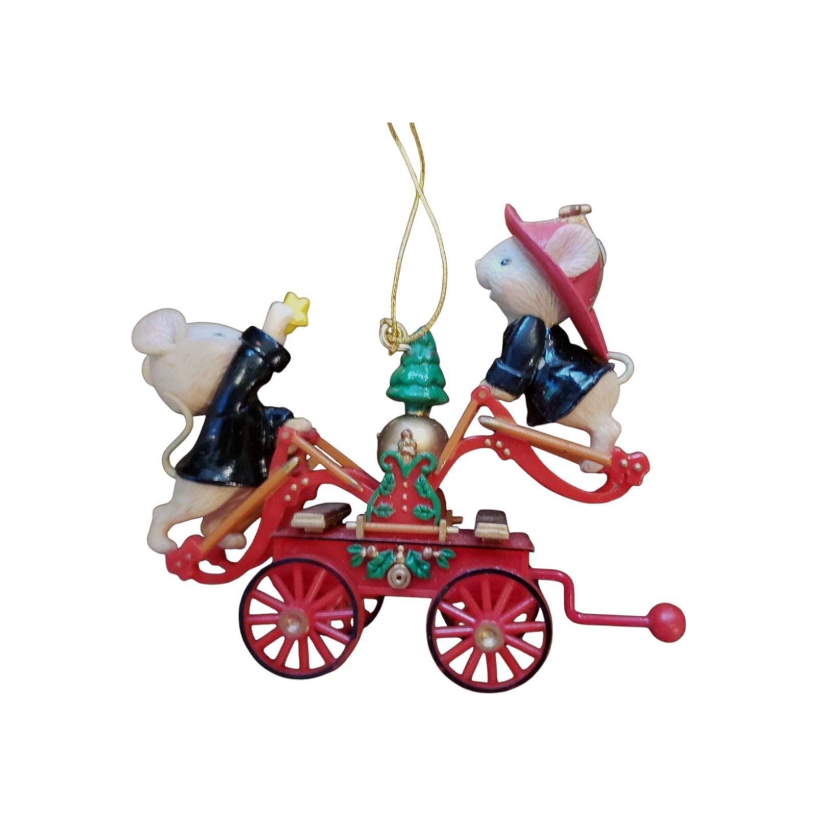 1997 Fired Up For Christmas Enesco Ornament (Mouse) 278491 Image5