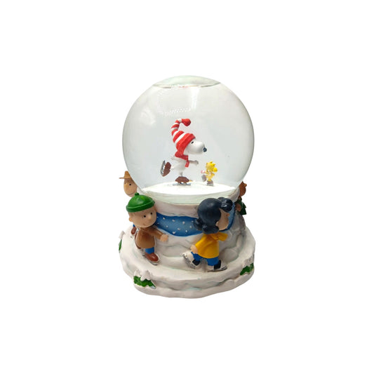 2000 Peanuts Musical Water Globe with Wind-Up Motion (Peanuts)