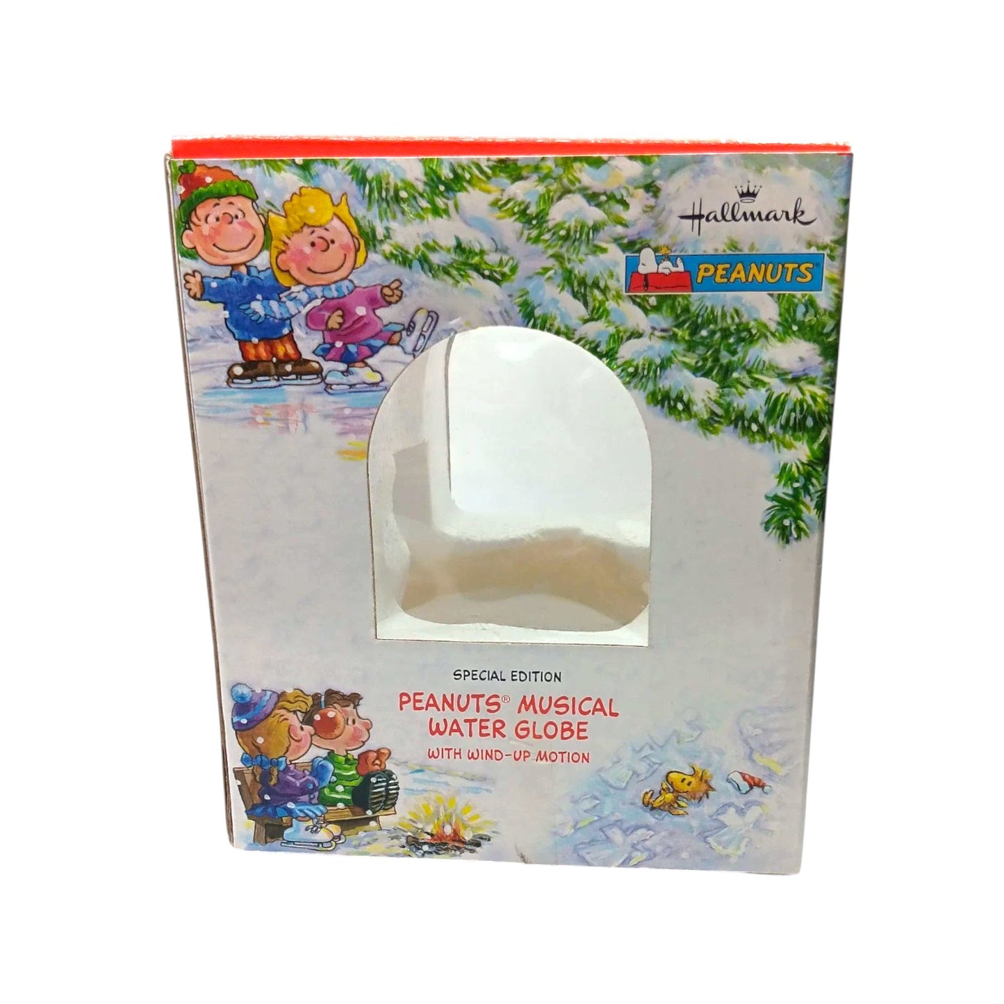 2000 Peanuts Musical Water Globe with Wind-Up Motion (Peanuts)