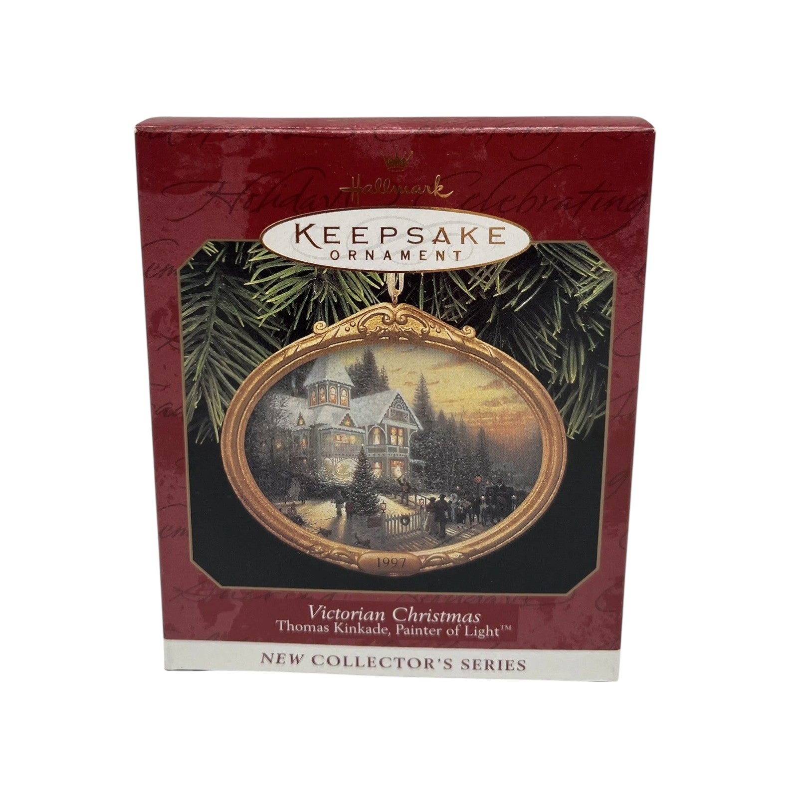 1997 Victorian Christmas Hallmark Ornament (Thomas Kinkade) QXI6135 Image2