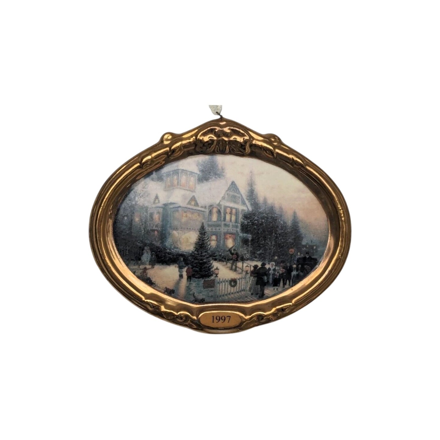 1997 Victorian Christmas Hallmark Ornament (Thomas Kinkade) QXI6135 Image1