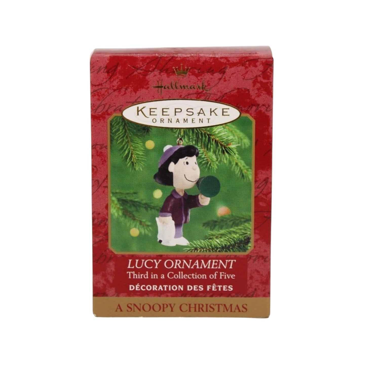 2000 Lucy Ornament (A Snoopy Christmas)
