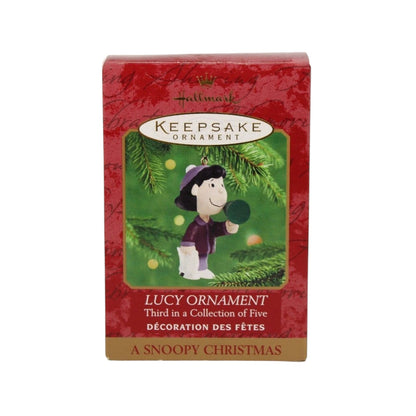 2000 Lucy Ornament (A Snoopy Christmas)