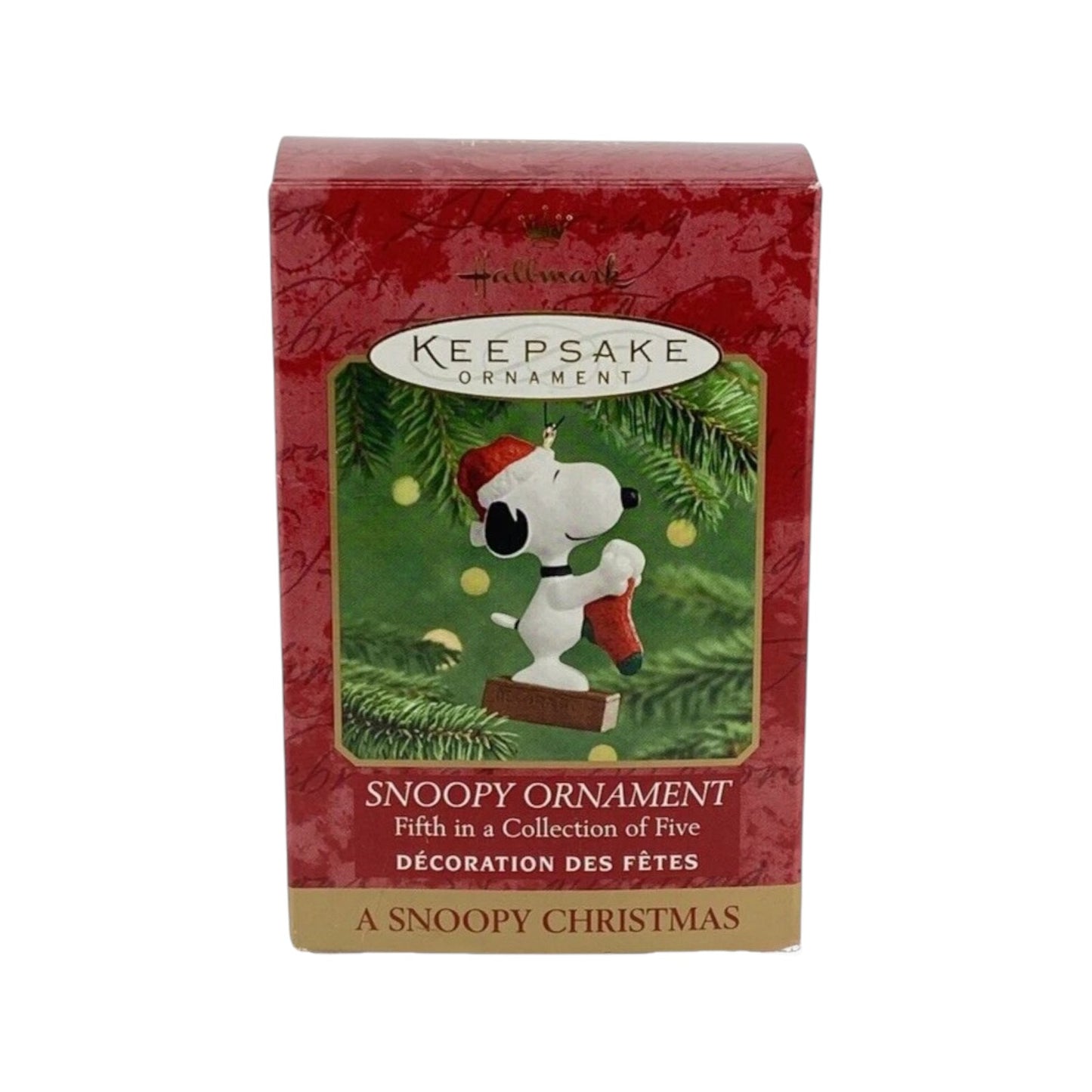 2000 Snoopy Ornament (A Snoopy Christmas)
