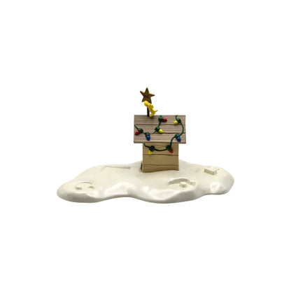 2000 Woodstock on Doghouse (A Snoopy Christmas)