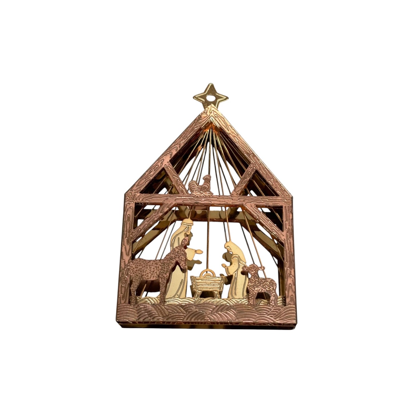 1987 Multi-Plated Brass (Miniature Creche)