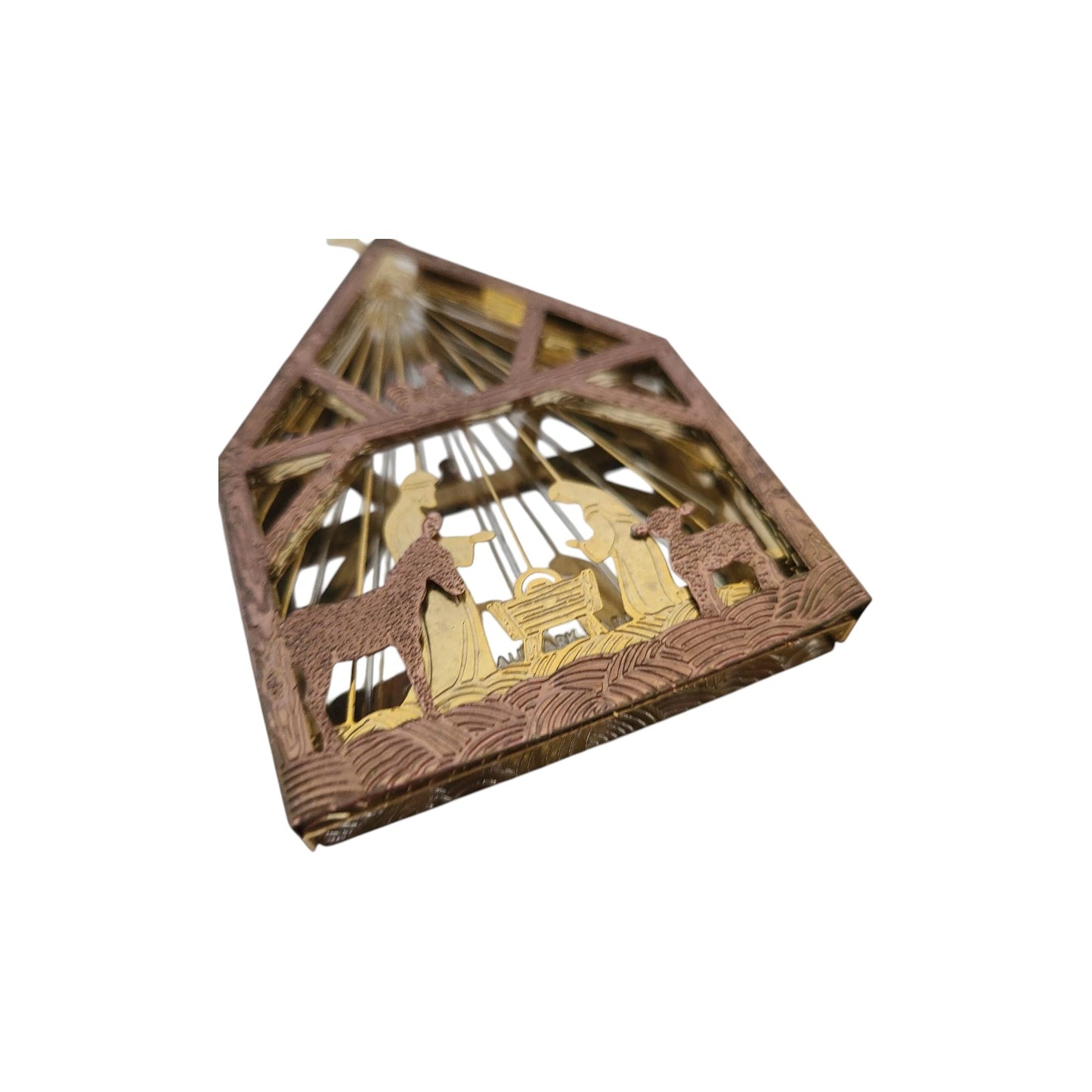 1987 Multi-Plated Brass (Miniature Creche)