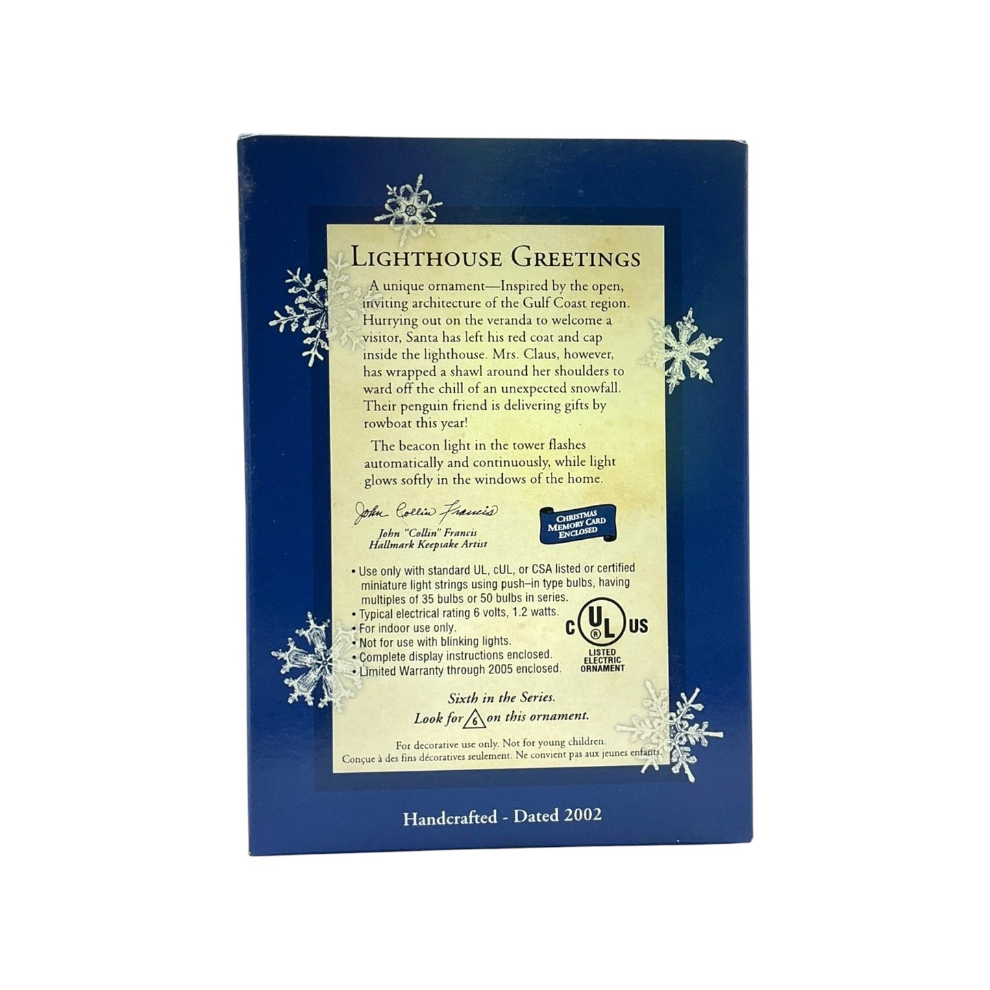 2002 Lighthouse Greetings (Lighthouse Greetings)