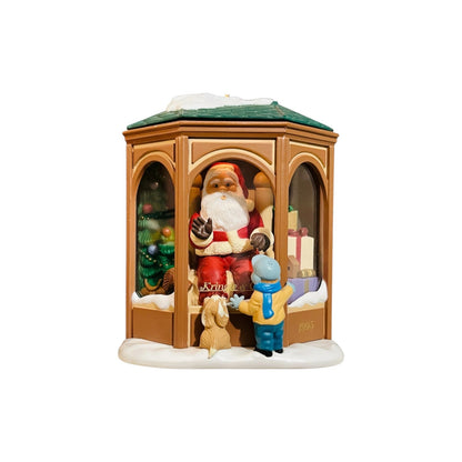 1995 Gcoming to See Santa (Christmas Window)