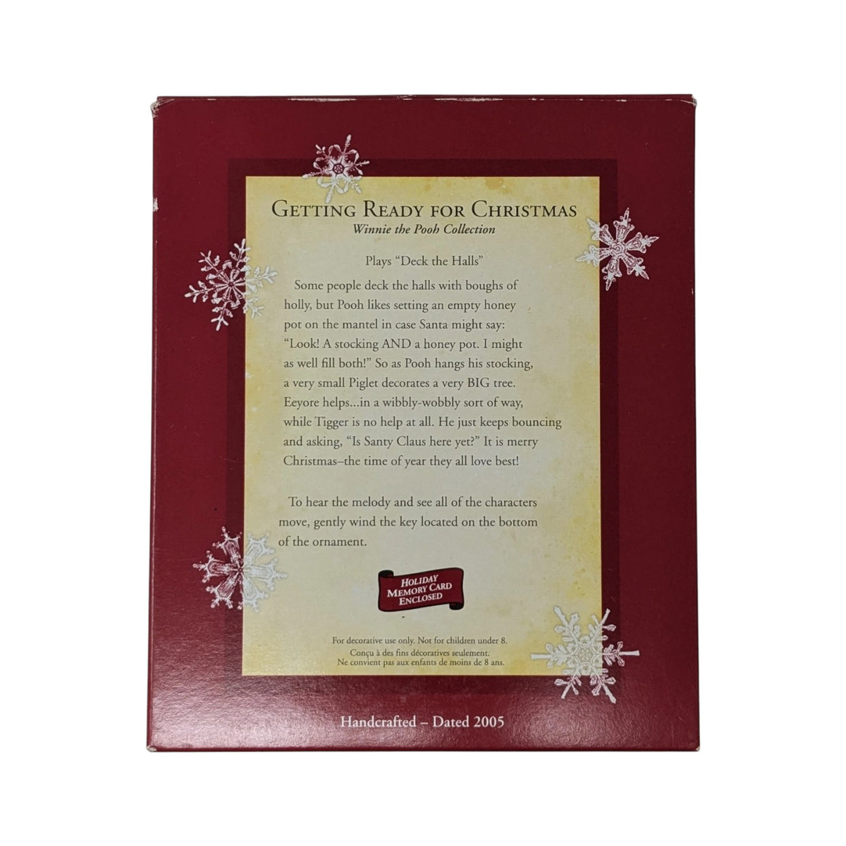 2005 Getting Ready for Christmas (Winnie the Pooh)