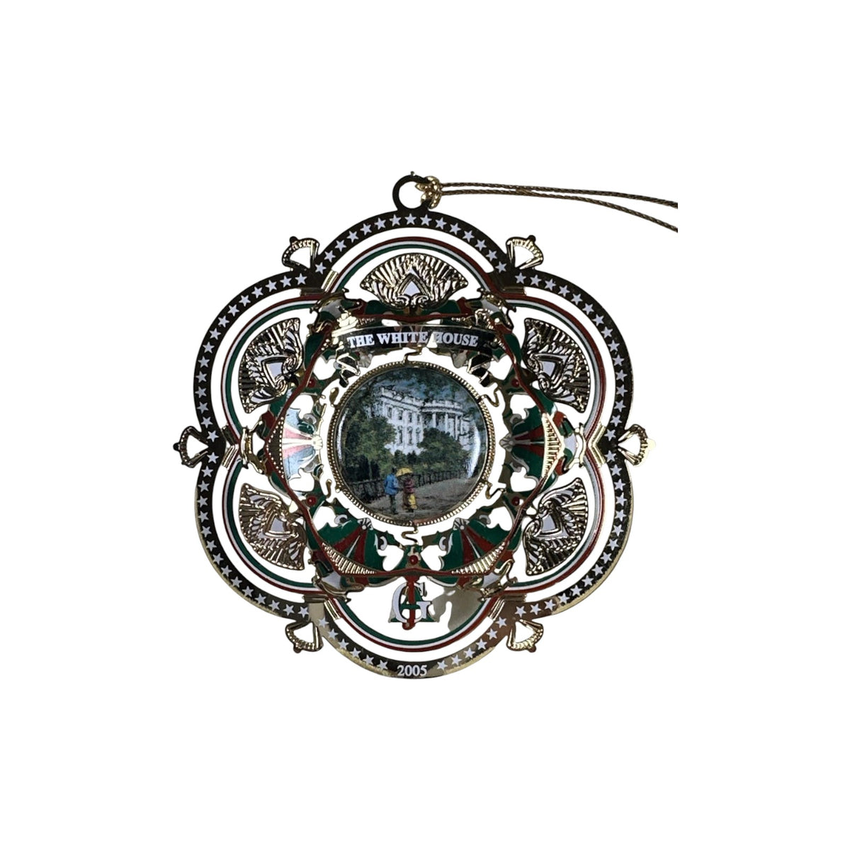 2005 White House Historical Association Ornament - Honoring President James A. Garfield
