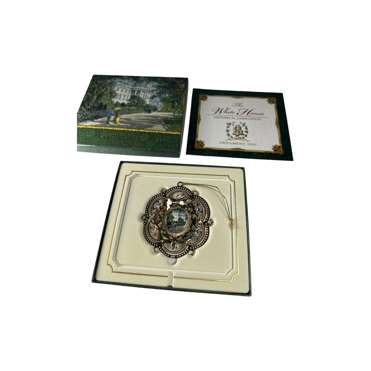 2005 White House Historical Association Ornament - Honoring President James A. Garfield