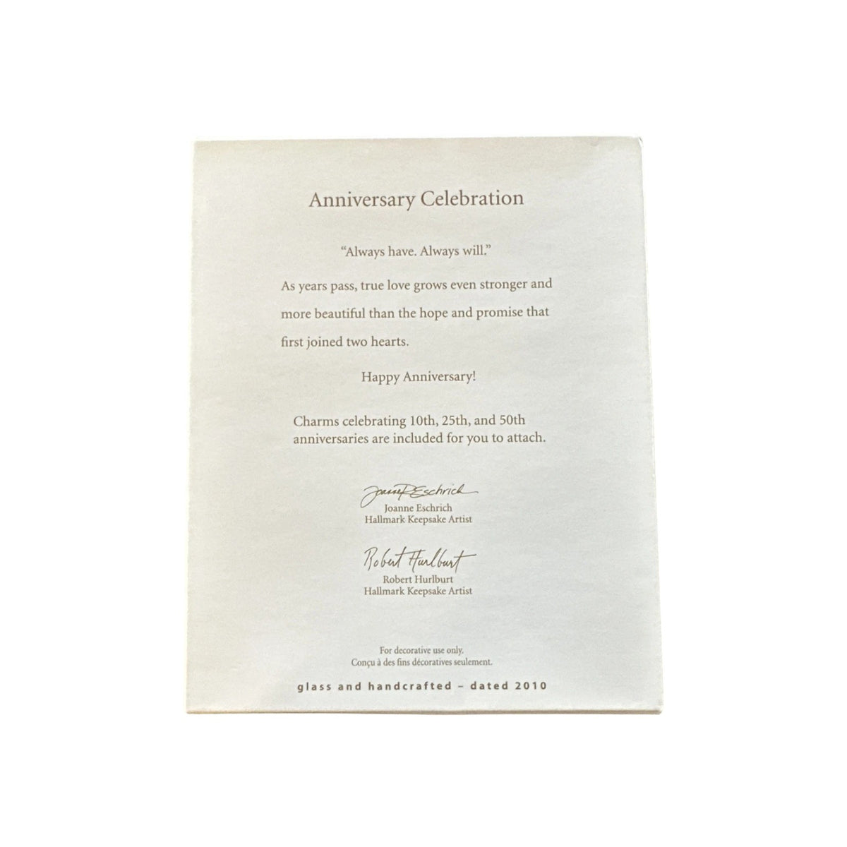 2011 Anniversary Celebration (Anniversary)