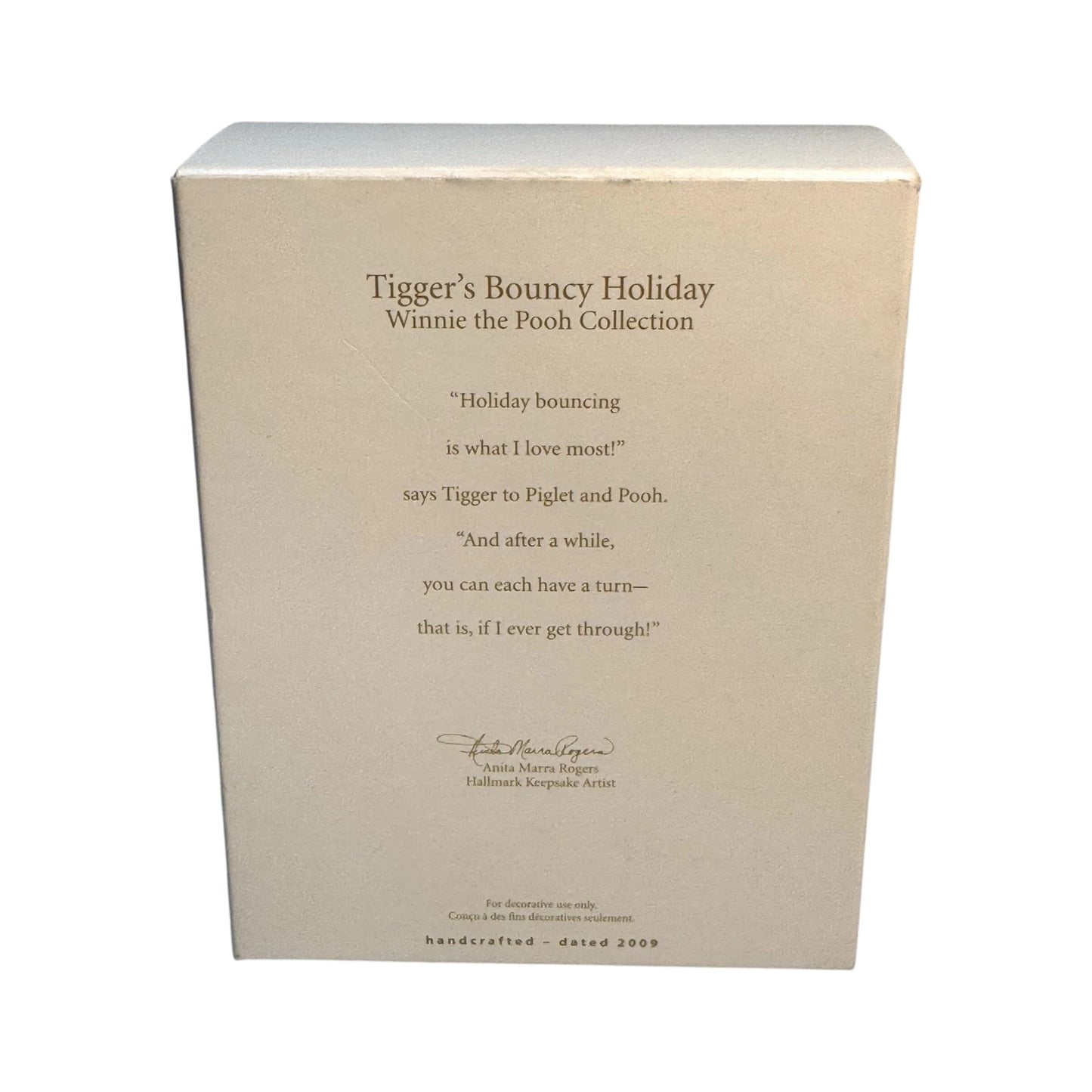 2009 Tigger's Bouncy Holiday (Winnie the Pooh)