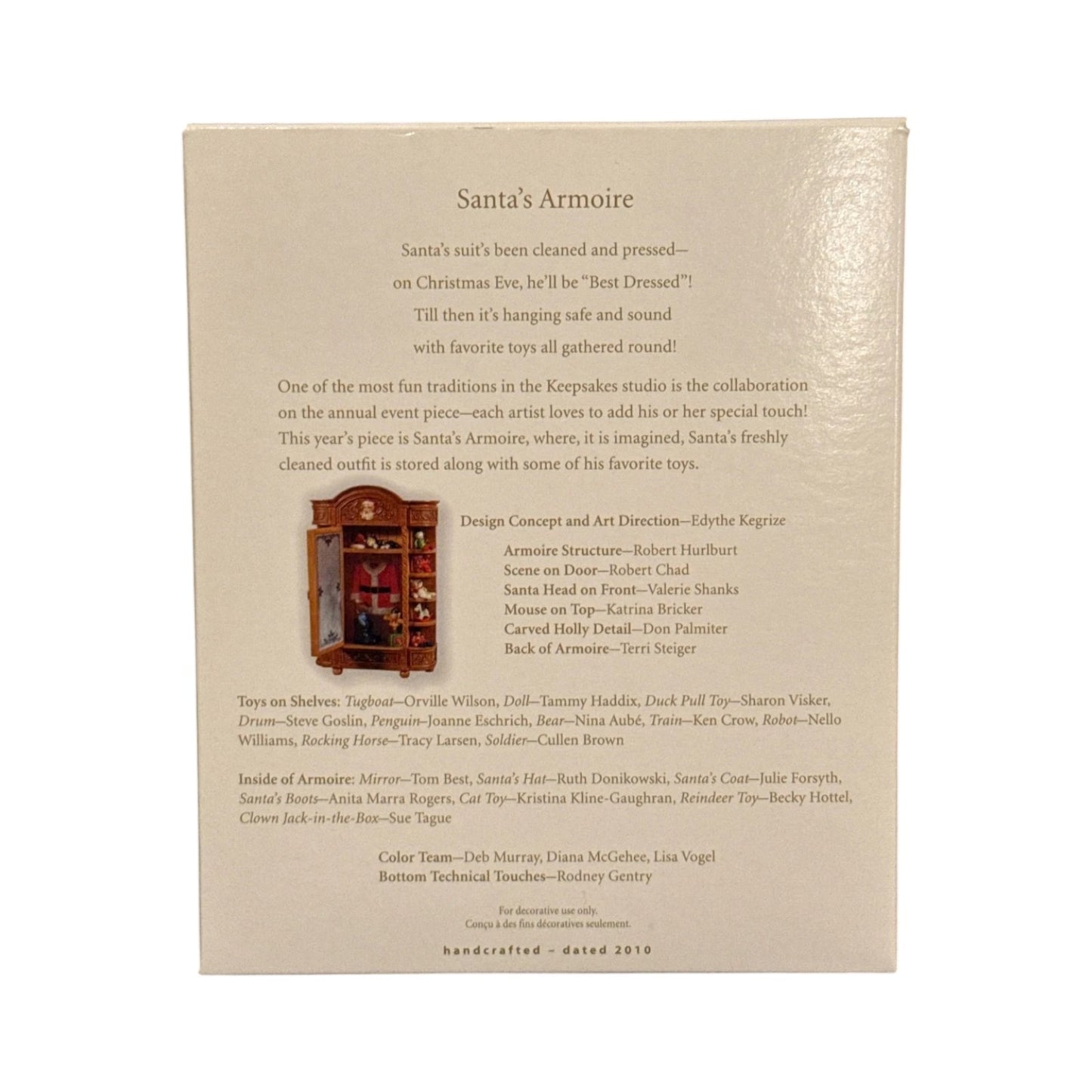2011 Santa's Armoire (Santa Claus)