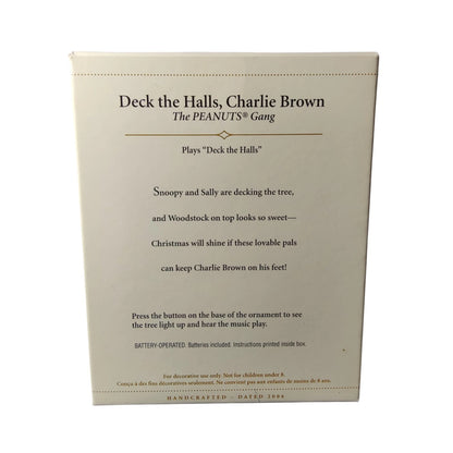 2006 Deck the Halls, Charlie Brown (Peanuts)