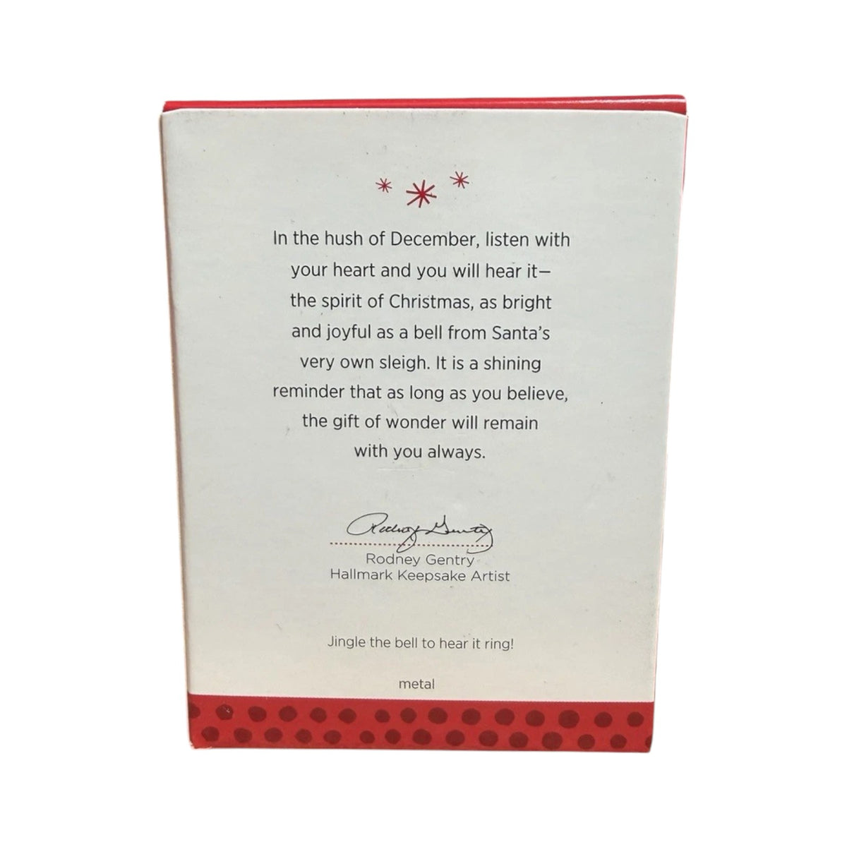 2015 Santa's Sleigh Bell (The Polar Express)