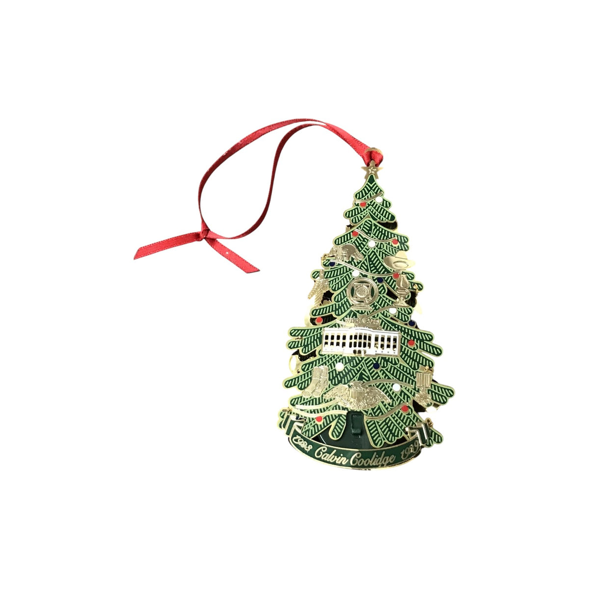2015 White House Historical Association Ornament - Honoring President Calvin Coolidge