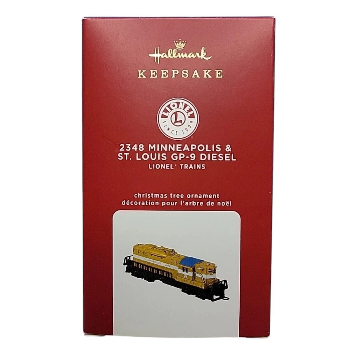 2020 2348 Mnneapolis & St. Louis GP-9 Diesel (Lionel)