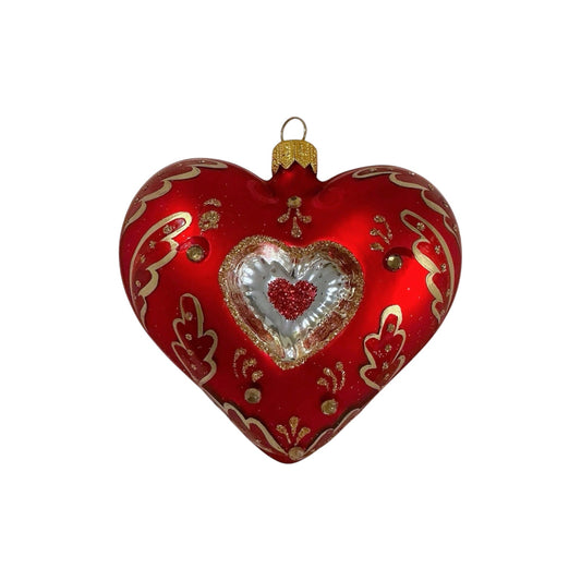 2020 Elegant Glass Heart (Heart)