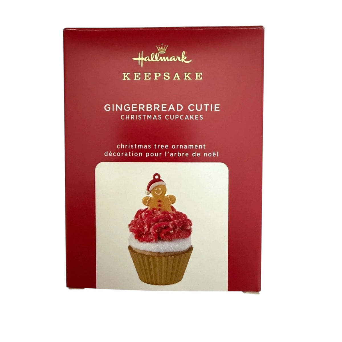 2020 Gingerbread Cutie (Christmas Cupcakes)