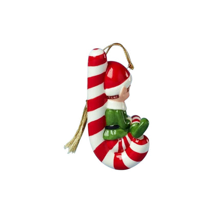 2023 Christmas Elf on Candy Cane (The Elf On The Shelf)