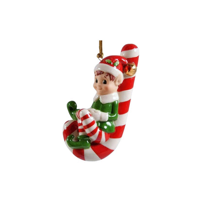 2023 Christmas Elf on Candy Cane (The Elf On The Shelf)